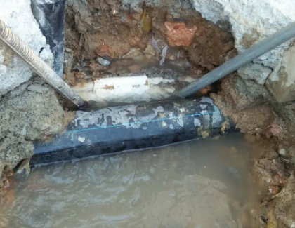 化德测漏水之水管漏水